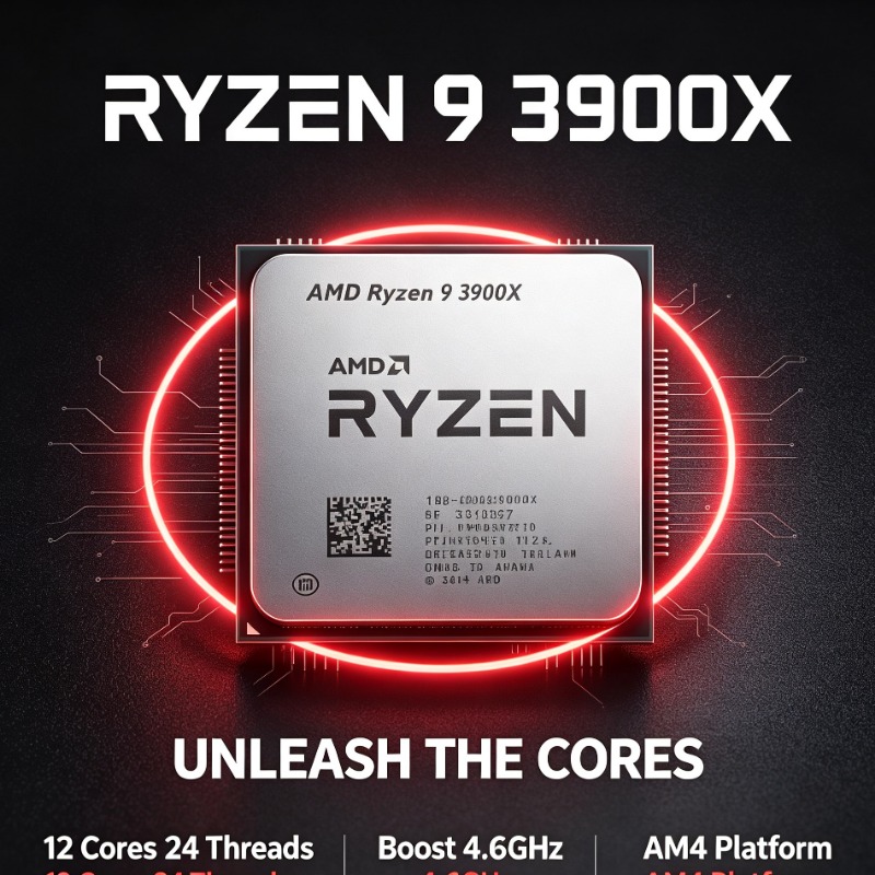Amd Cpu Ryzen 9 - AMD Ryzen 9 3900X Computerprozessor R9