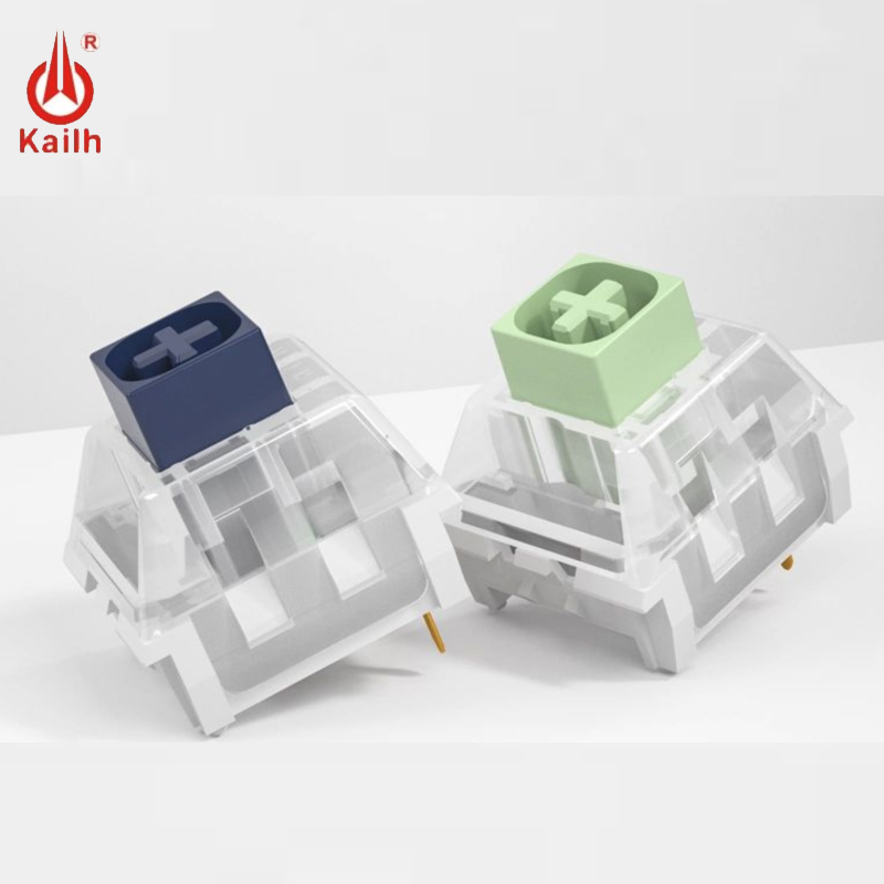 Gaming Keyboard Ergo - Kailh Box Jade Navy Tastaturschalter Clicky