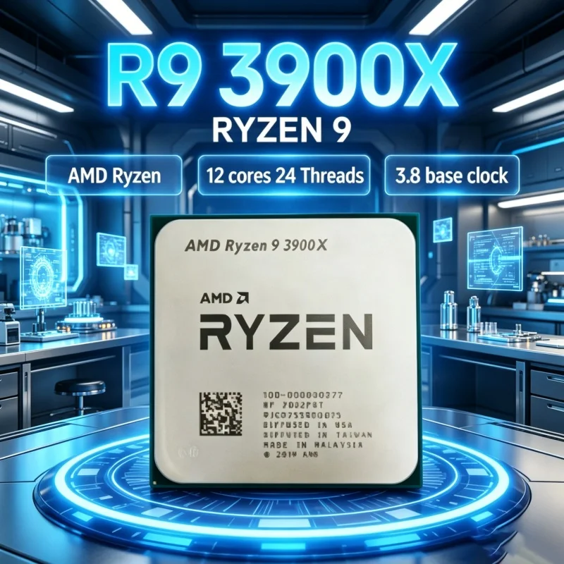 Amd Cpu Ryzen 9 - AMD Ryzen 9 3900X Freigeschalteter Prozessor