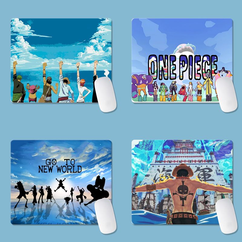 Gaming Keyboard And Mouse Pad - One Piece Kreatives Anime-Cartoon-Mauspad Personalisierte Tastatur-Schreibtischunterlage