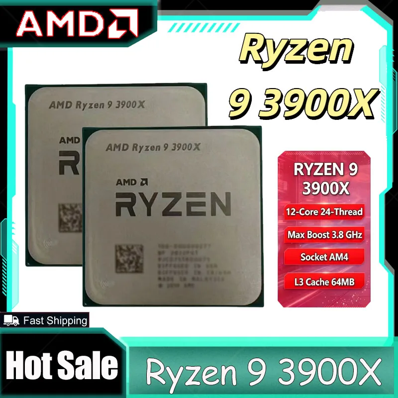 Amd Cpu Ryzen 9 - AMD Ryzen 9 3900X 12-Kern 24-Thread