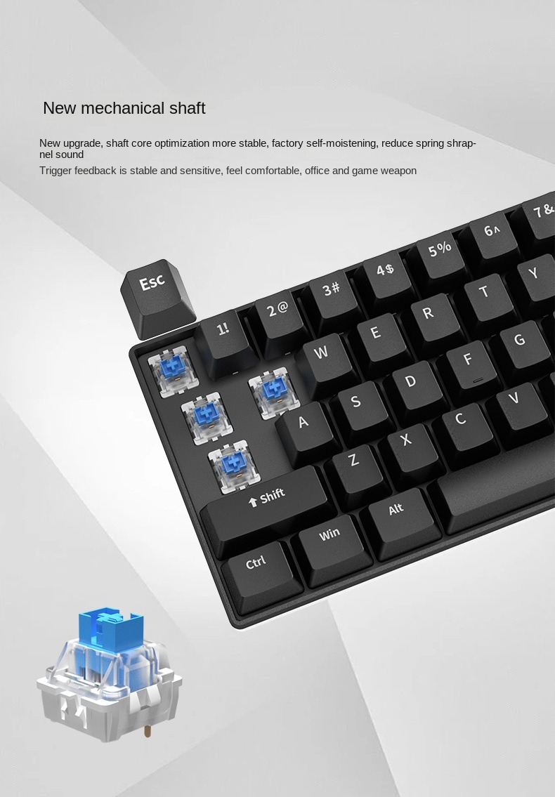 Gaming-Tastatur Weiß Mechanisc – Gaming Keyboard Budget Bewertung und Preis