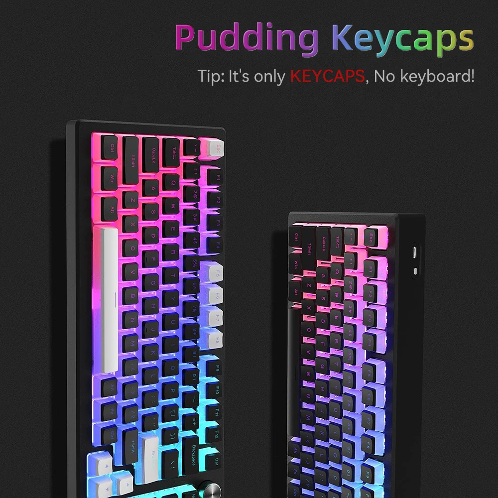 Neue Pudding-PBT-Tastenkappen, – Gaming Keyboard Budget Bewertung und Preis