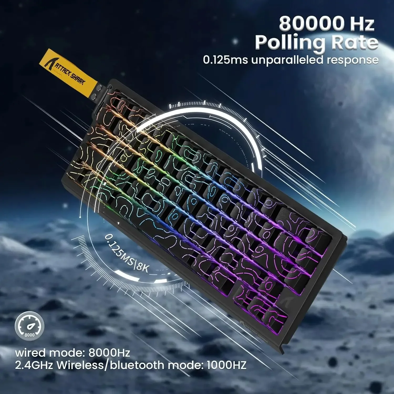 Attack Shark X68PRO HE Kabello – Keyboard Gaming Mac Bewertung und Preis