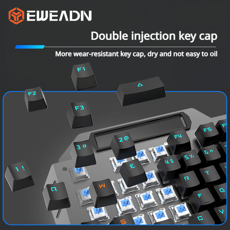EWEADN TK900 Mechanische Tasta – Keyboard Gaming Mac Bewertung und Preis