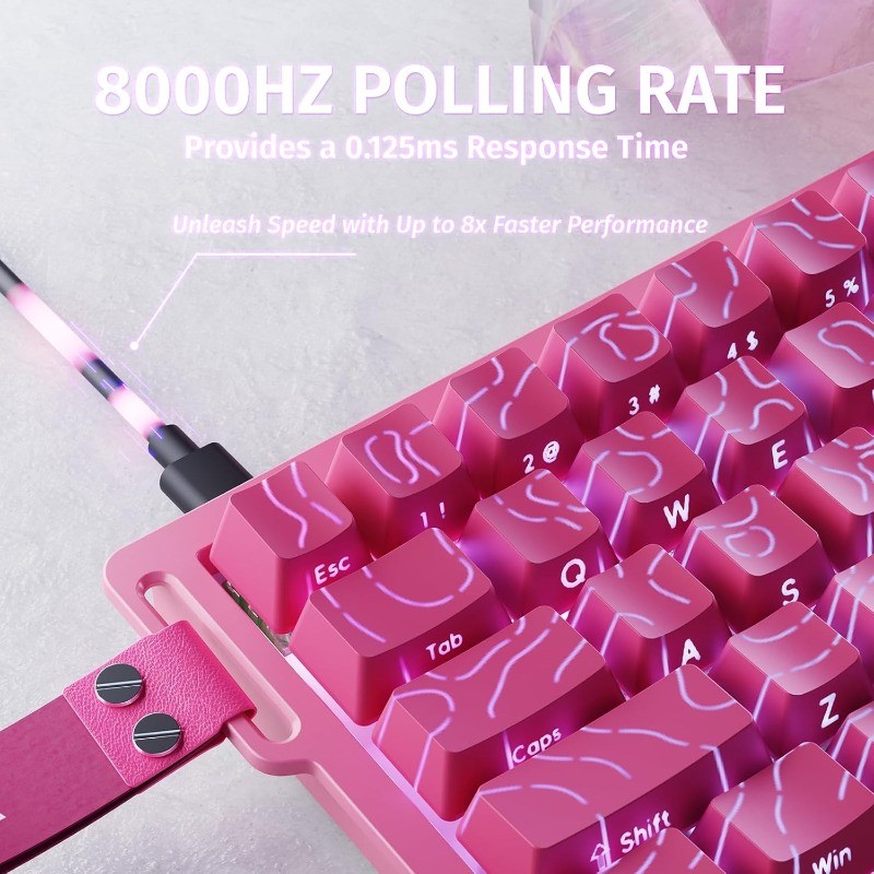 ATTACK SHARK X68 HE 8000Hz Rap – Keyboard Gaming Mac Bewertung und Preis