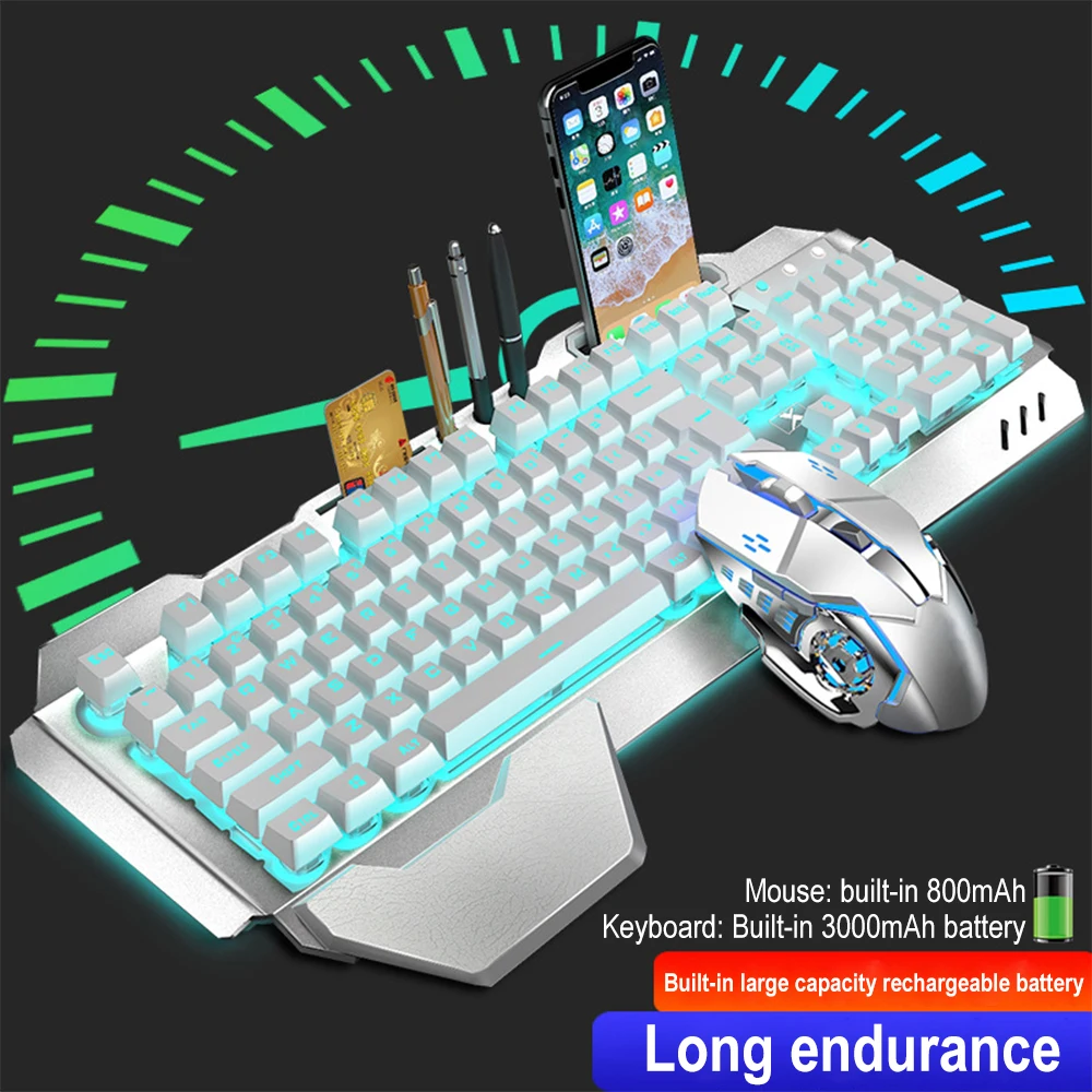 K680 wiederauf ladbare 2,4g dr – Gaming Keyboard Mouse Combo Bewertung und Preis