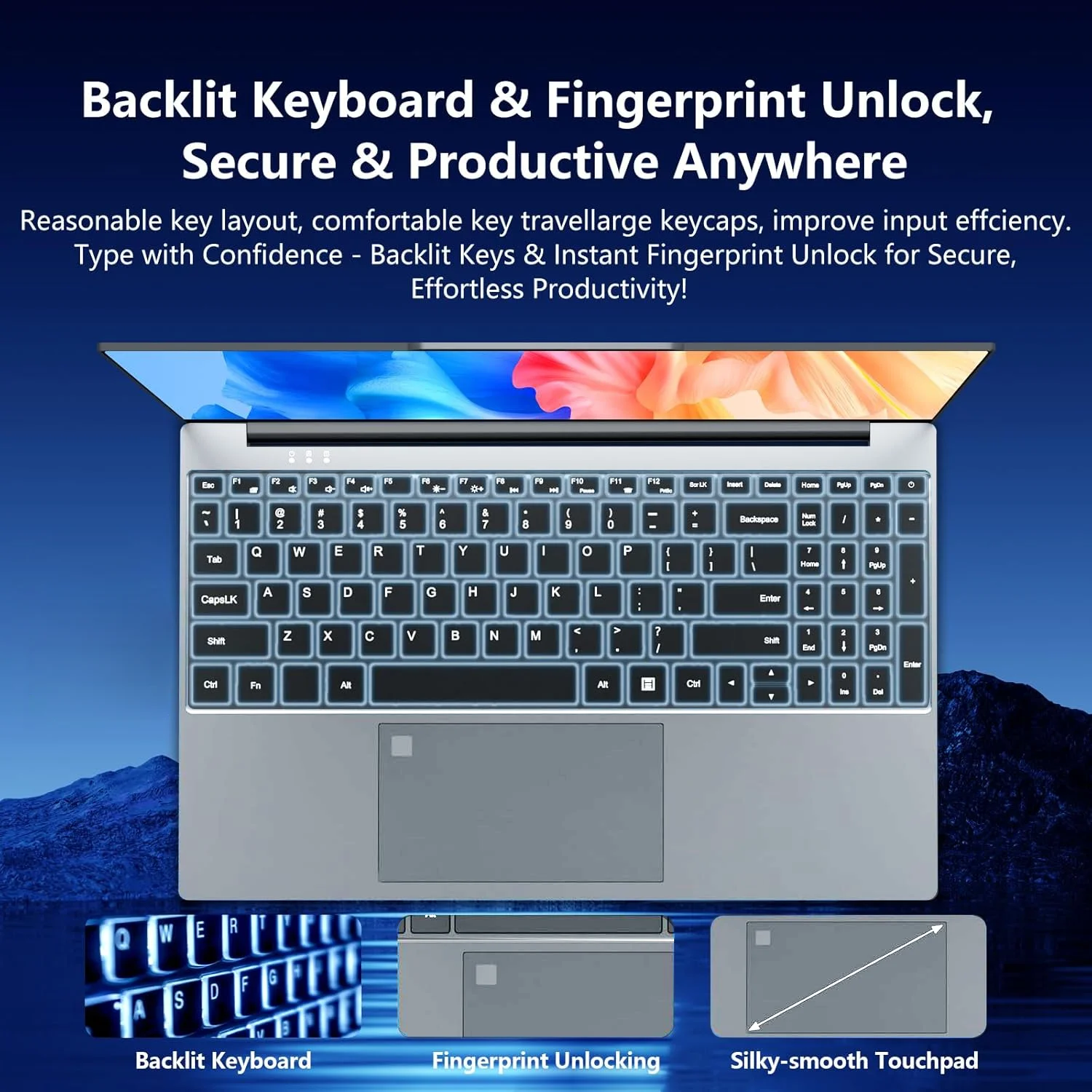 2026 Neuer Laptop 15,6 Zoll Wi – Gaming Keyboard 2026 Bewertung und Preis