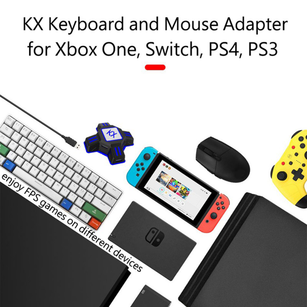 KX-Adapter für PS4-Controller  – Gaming Keyboard And Mouse For Xbox Bewertung und Preis
