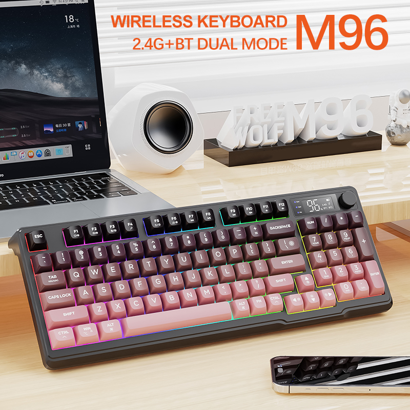 M96 FREEWOLF Multi-Geräte-Gami – Keyboard Gaming Mac Bewertung und Preis
