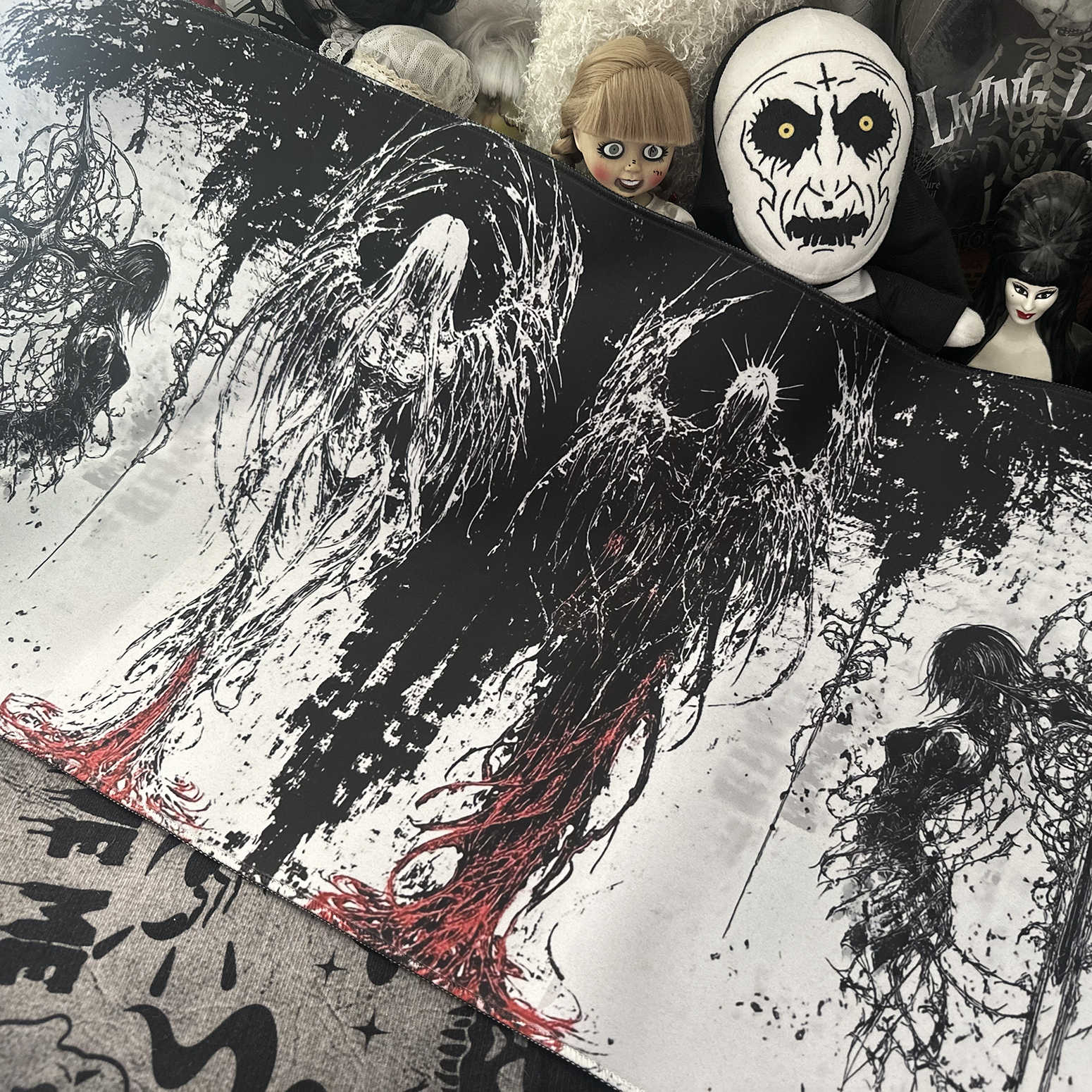 Dark Angel Art Design Großes,  – Gaming Keyboard And Mouse Pad Bewertung und Preis