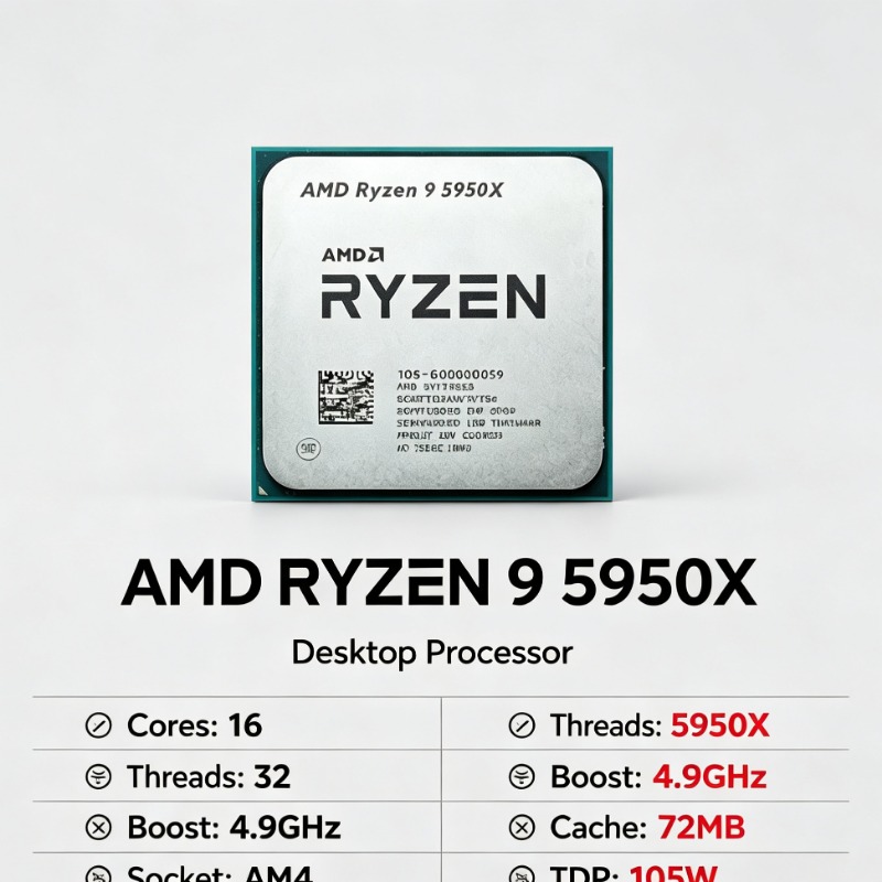 AMD Ryzen 9 5950X 16-Kern 32-T – Amd Cpu Ryzen 9 Bewertung und Preis