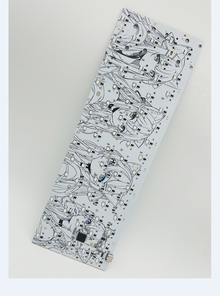 Hall-Effekt-Tastatur-PCB Farbe – Hot Swap Pcb Bewertung und Preis