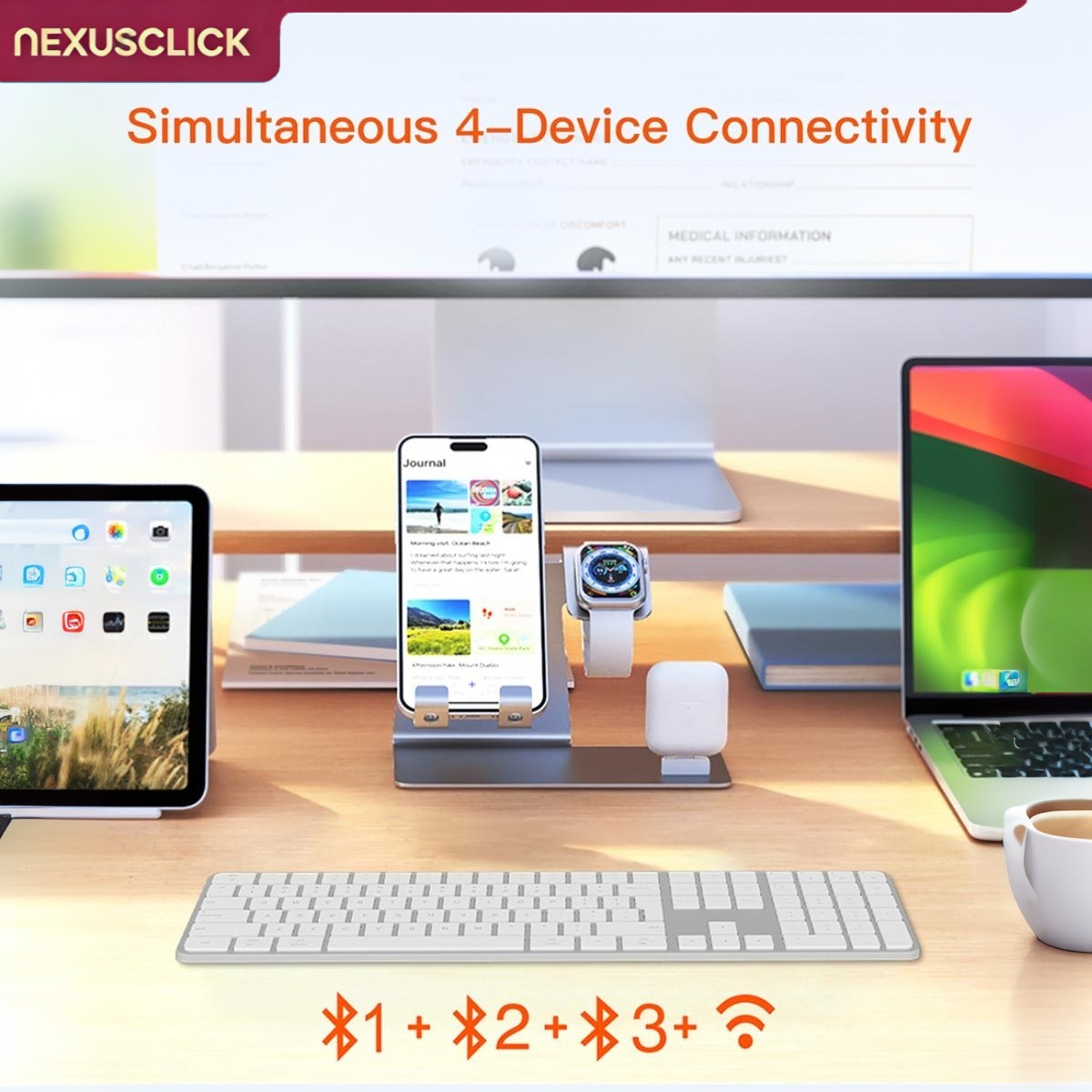 NexusClick 109 Tasten Schlanke – Keyboard Gaming Mac Bewertung und Preis