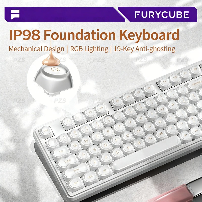IP98 FURYCUBE Kabelgebundene G – Gaming Keyboard Ip98 Bewertung und Preis