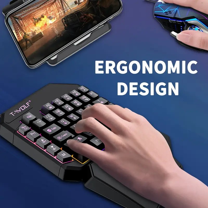 FocusOnPC TF900 2-in-1 Mobiler – Gaming Keyboard Hand Bewertung und Preis