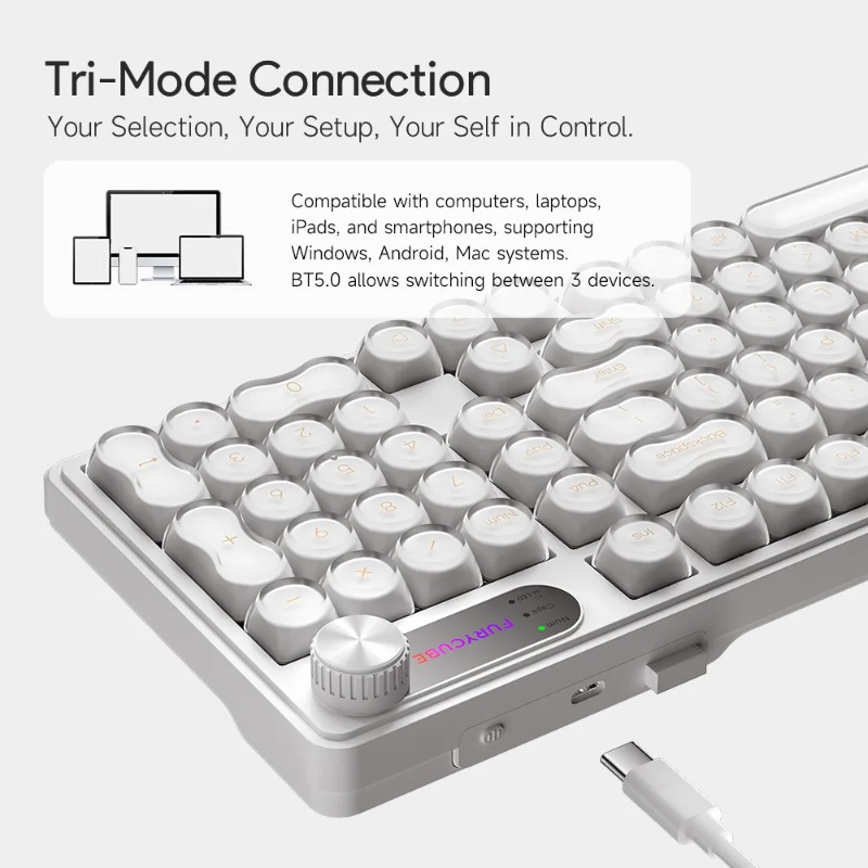 FURYCUBE IP98 Kabelgebundene T – Gaming Keyboard Ip98 Bewertung und Preis