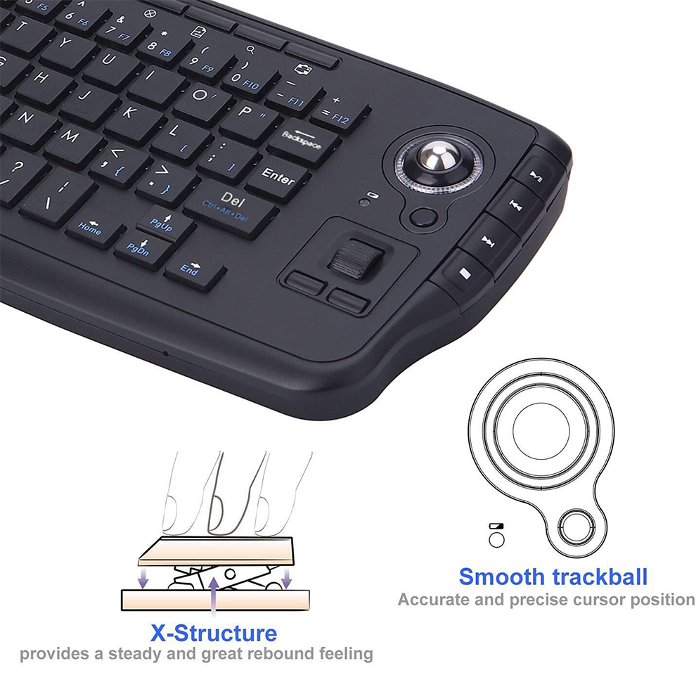 Jomaa Tragbare USB-Wireless-Tr – Gaming Keyboard Budget Bewertung und Preis