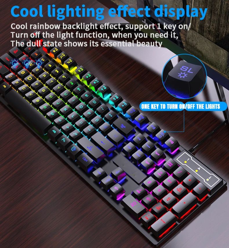 RGB-kabelgebundene mechanische – Gaming Keyboard Budget Bewertung und Preis