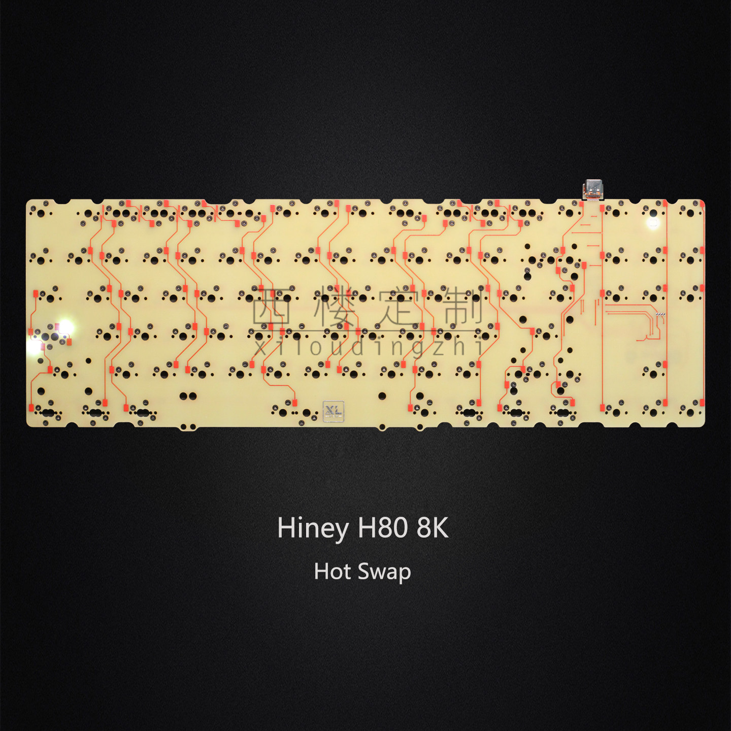 8k Hot-Swap-PCB Hiney H80 mit  – Hot Swap Pcb Bewertung und Preis