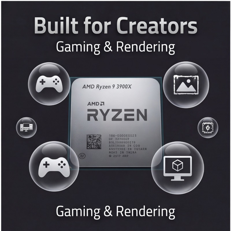 AMD Ryzen 9 3900X AM4 Upgrade- – Amd Cpu Ryzen 9 Bewertung und Preis