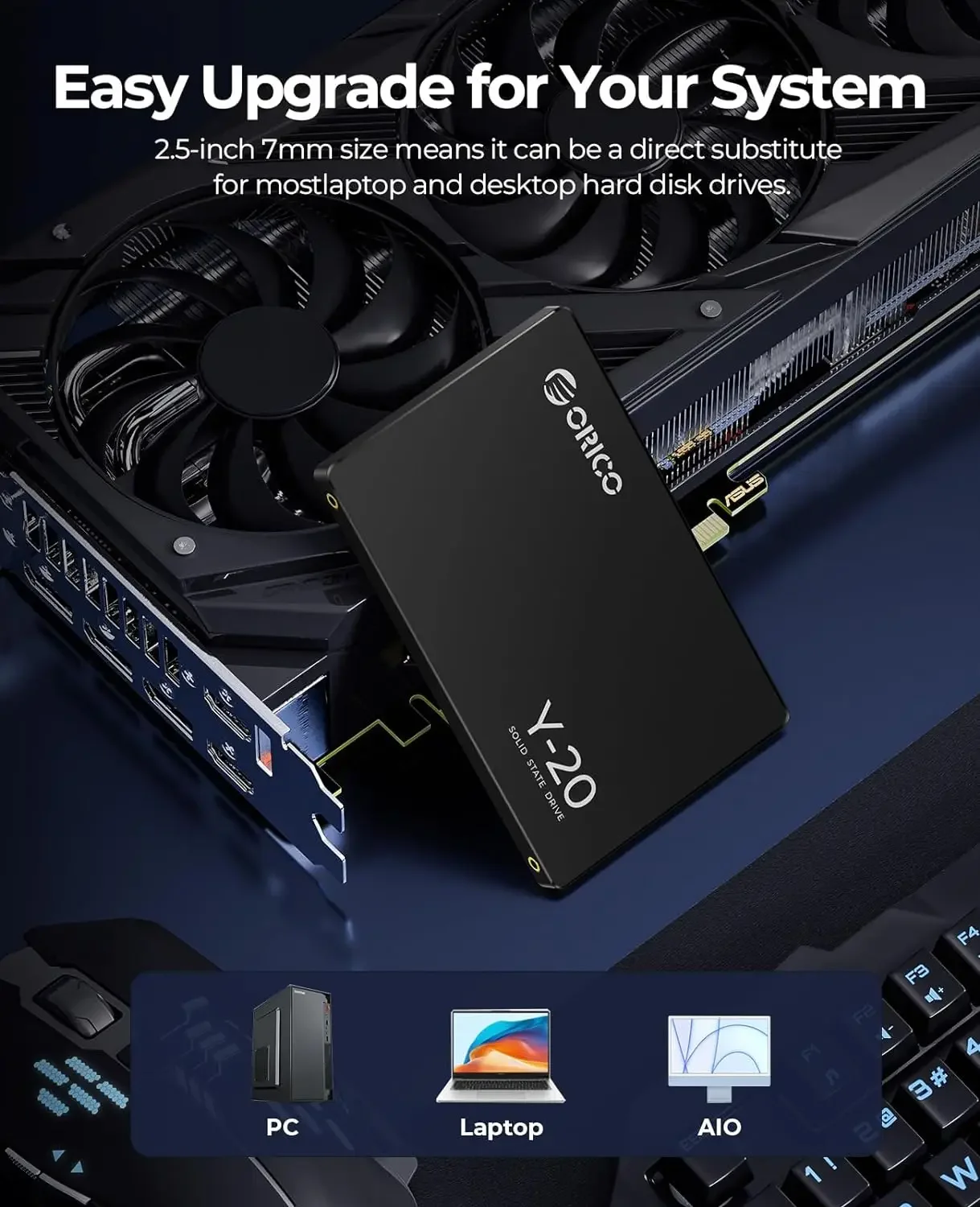ORICO SATA III SSD 2,5 Zoll in – Samsung Ssd Evo 870 Bewertung und Preis