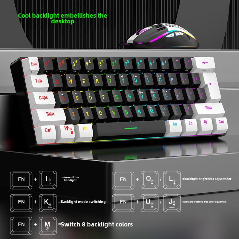 Tastatur- und Maus-Sets 60% RG – Gaming Keyboard And Mouse For Xbox Bewertung und Preis
